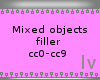 Mixed objects filler