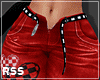 RSS CARGOS RED JEANS DV