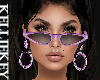 Purple spring sunglasses