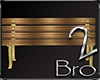 bro-Intense Brown Bench
