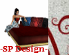 -SP- Red Regal couch