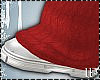 Christmas Red Wool Boots