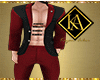 Red Harness Fashion Suit