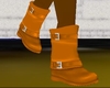 [NJ] Kawaii Orange Boots