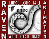 WHITE BENGAL TIGER TAIL!