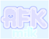 Milk * Purple AFK sign
