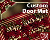 Custom Xmas Doormat