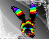 Rainbow Star Bunny Ears