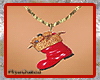 Santa Boot Necklace