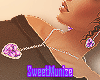 SM@Purple Heart Necklace