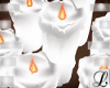 WHITE CANDLES