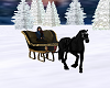 1 horse open sleigh