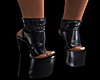 LATEX PLATFORM  HEELS