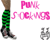 [LL]Punk Stockings Lime