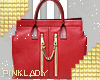 <P>Red Zipper Bag