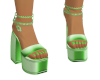 Betty Green Heels