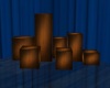 Wooden Cubes w/Poses