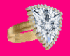 Trillion Diamond Ring