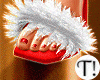 T! Xmas Furry Red Heels