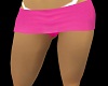 pink rave mini skirt