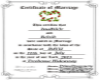 ima marriage certificate