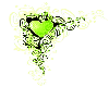 light green heart