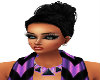 purple & black necklace