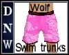 Wolf Swim Trunks