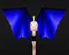 (K)Blue Demon/Vamp Wings