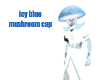 Icy Blue Mushroom cap