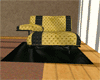Black & Gold L. Chair