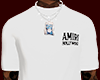 T SHIRT AMIRI JAZz White