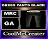 DRESS PANTS BLACK