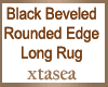 Black Long Rug