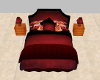 RED CUDDLE BED