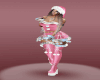 boot noel pink