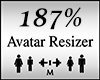 Avatar Scaler 187%
