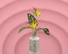 Tropical flower vase