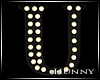 H. Marquee Letter U