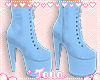 T♡ Light Blue Heels