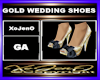 GOLD WEDDING SHOES