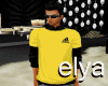 [Ely]Mesh Chemise Yellow