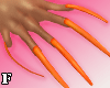 Ⓕ Orange Nails XL