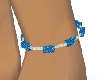 LL-Blue bead Anklet