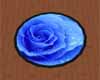 *R* Blue Rose rug