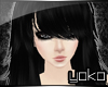 [YK] Eugenia black hair
