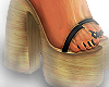 The wooden heels
