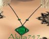 Akitas emerald necklace