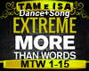 [T] More than words Ext.