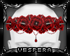 -V- Spiked Roses (red)